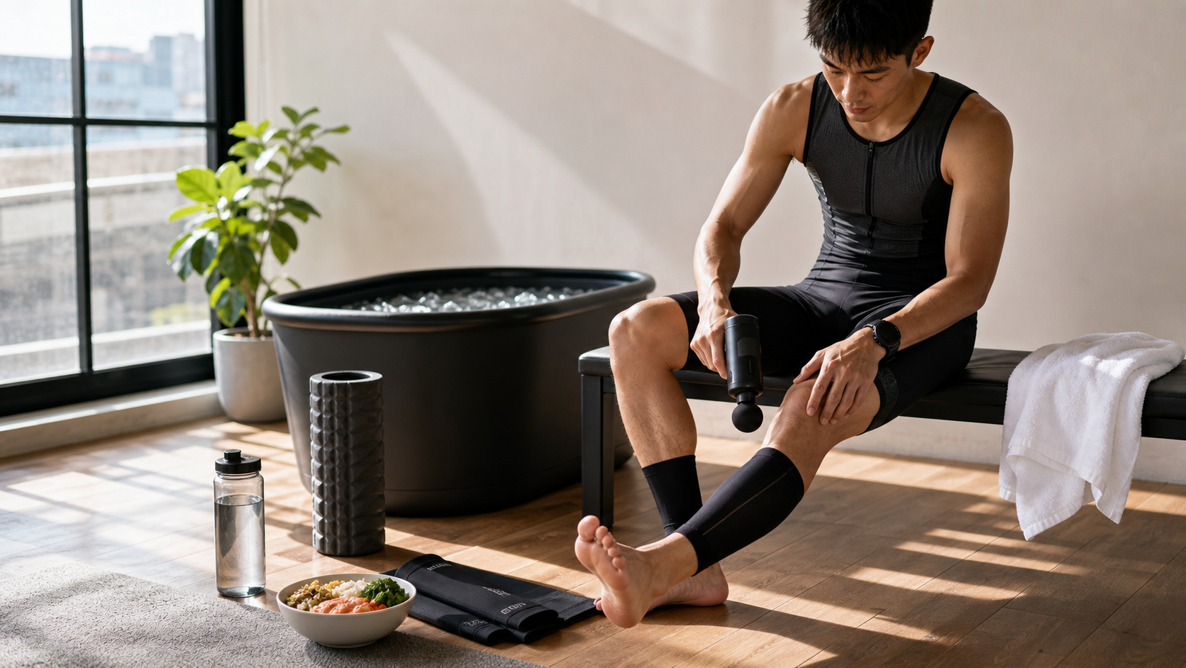 恢復工具的科學檢驗:按摩槍、冰浴、加壓與滾筒,哪些真的有用?