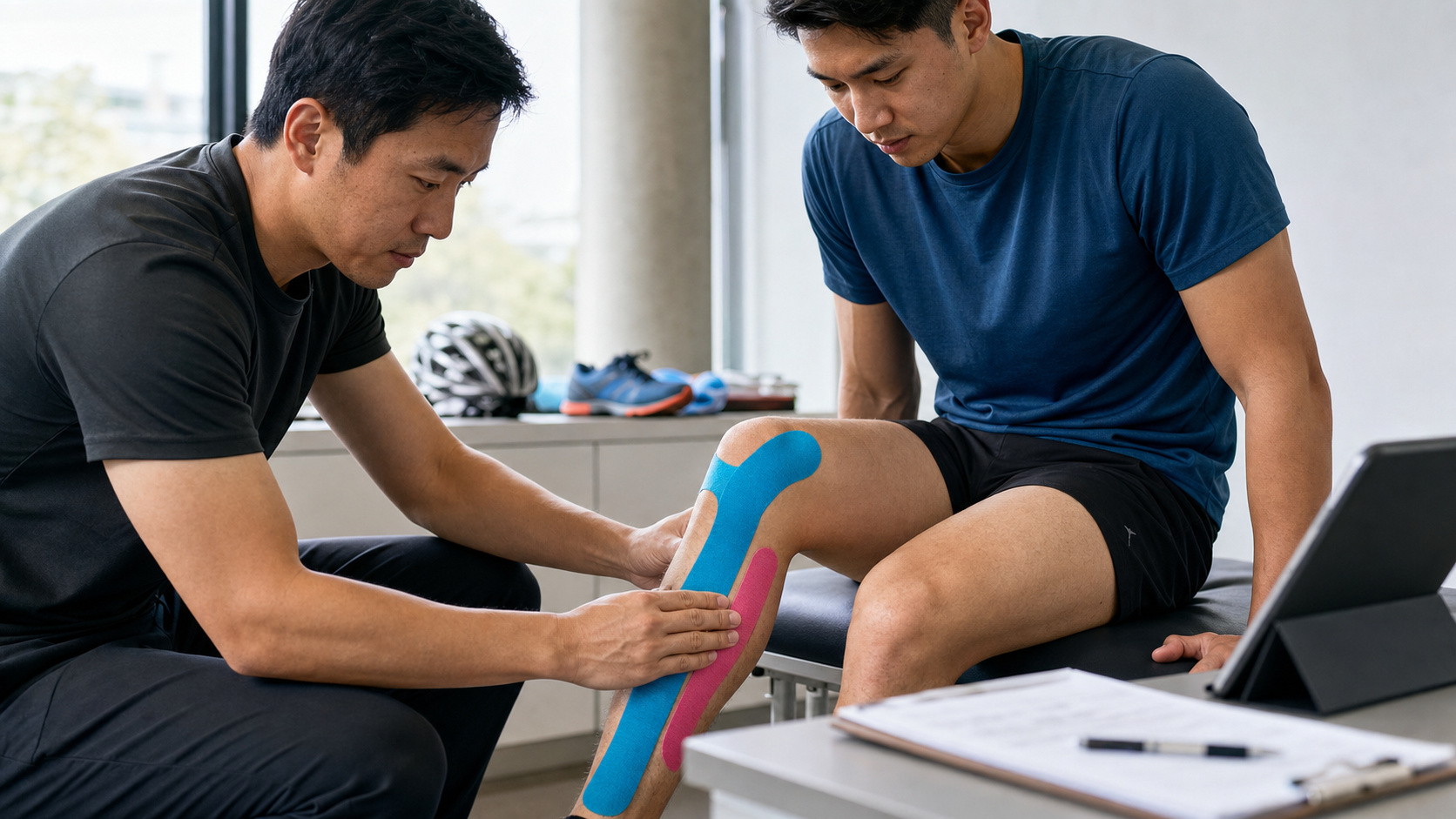 運動貼紮的科學檢驗:肌內效貼布真的有效嗎?教練帶你分清宣稱與實證
