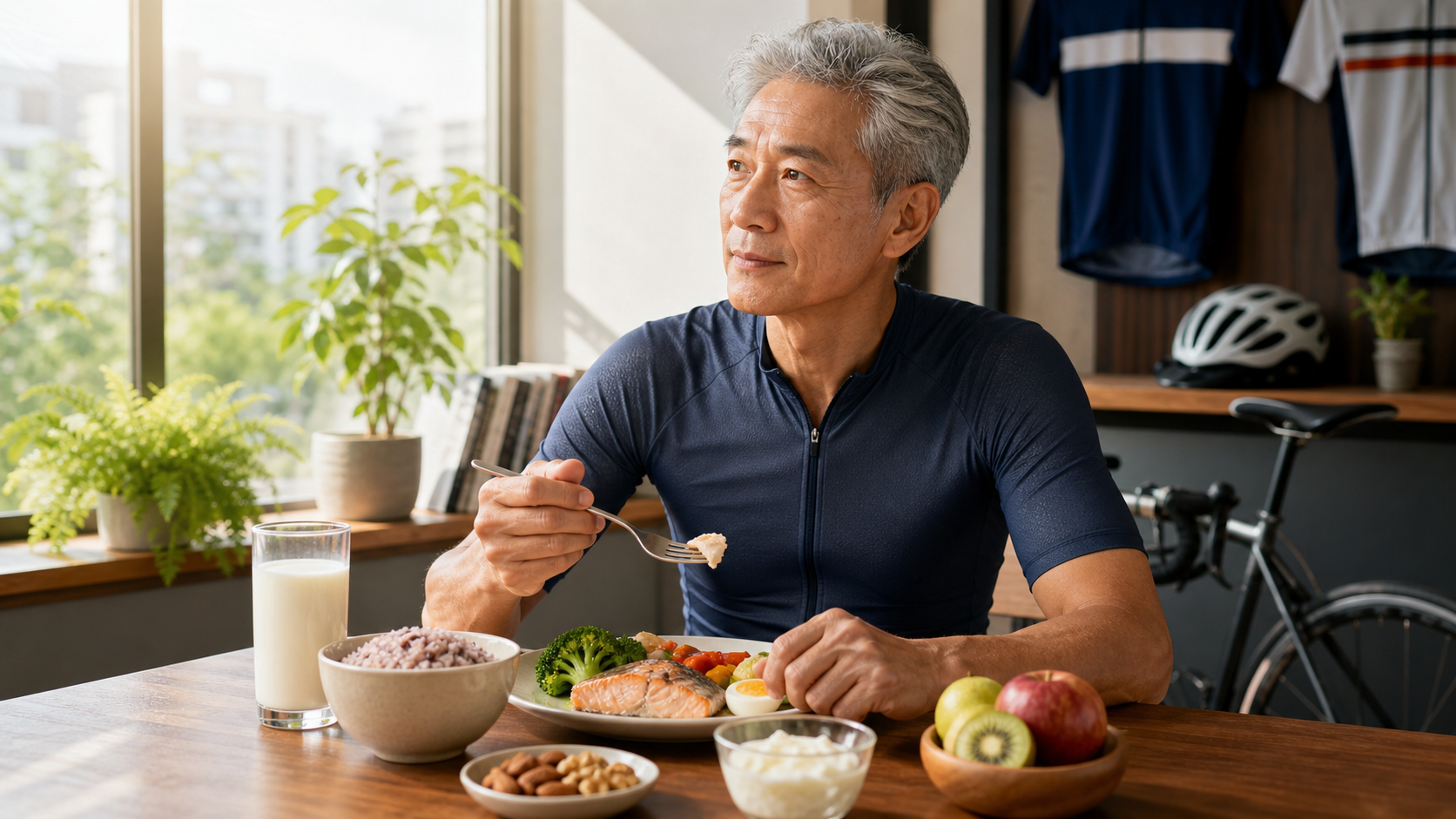 高齡運動員的營養:對抗肌少症的蛋白質、維生素D與食慾對策