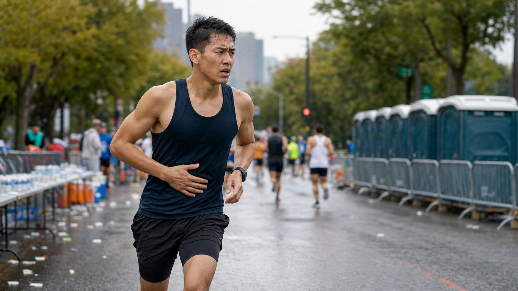 跑到一半急著找廁所?運動性腹瀉的機制、飲食調整與賽前策略完整攻略