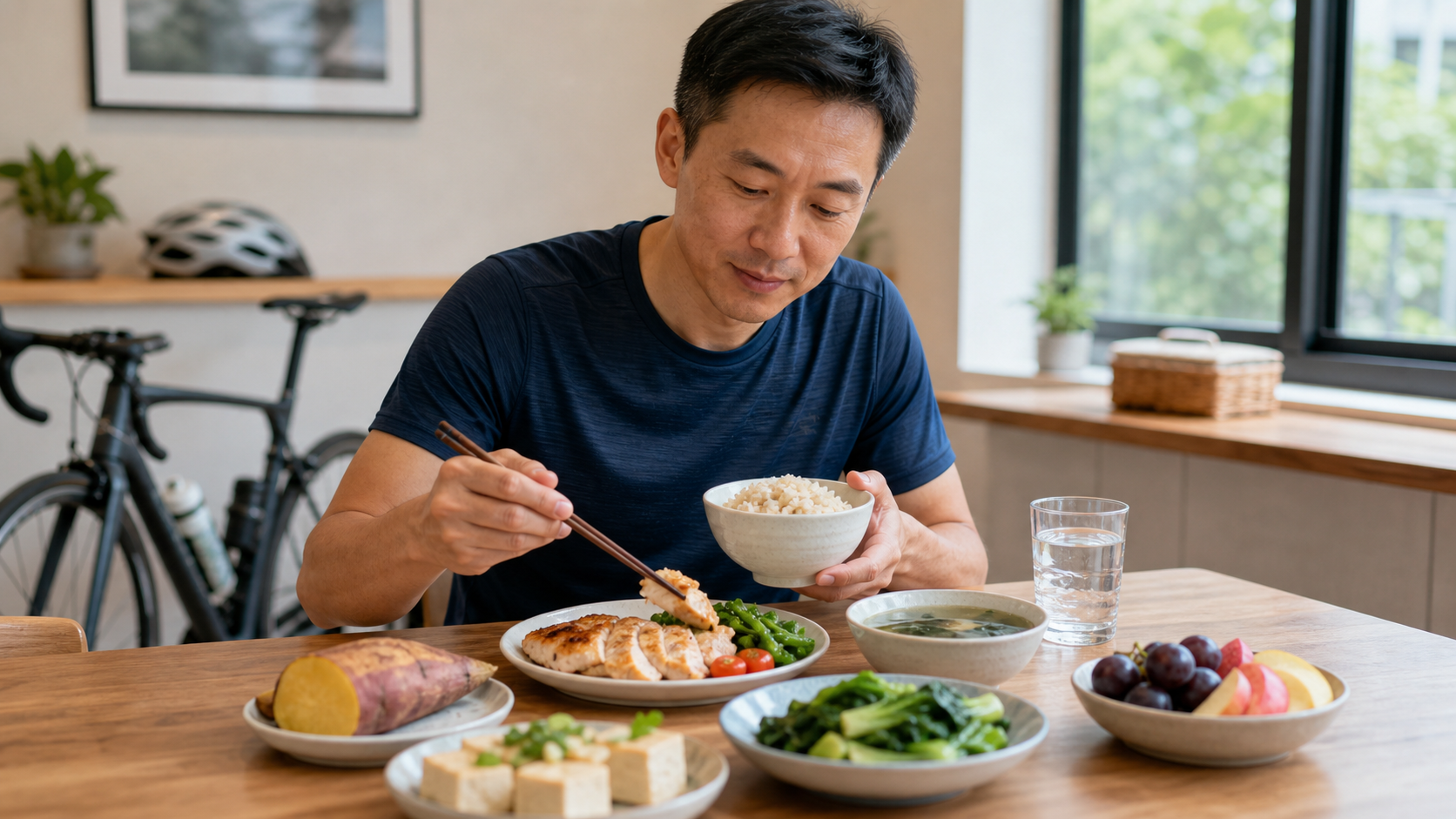 運動員的恢復日飲食：休息日該怎麼吃，才能把辛苦練的成果留下來