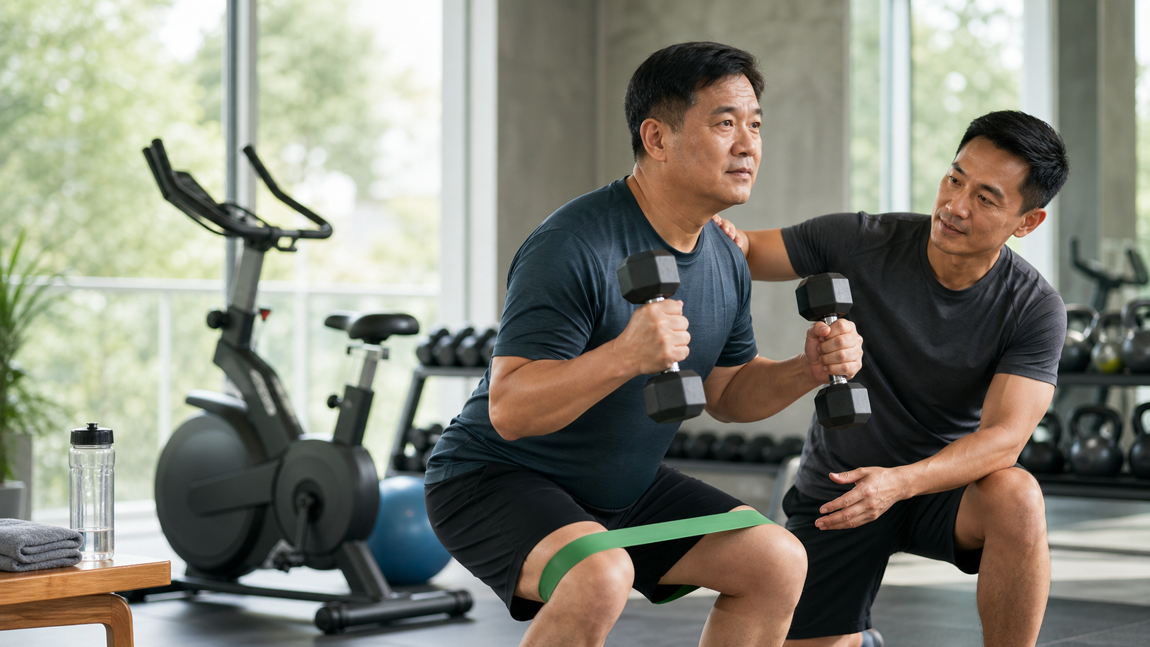 運動處方對抗代謝症候群:一位教練帶你把「五顆紅燈」逐一調回綠燈
