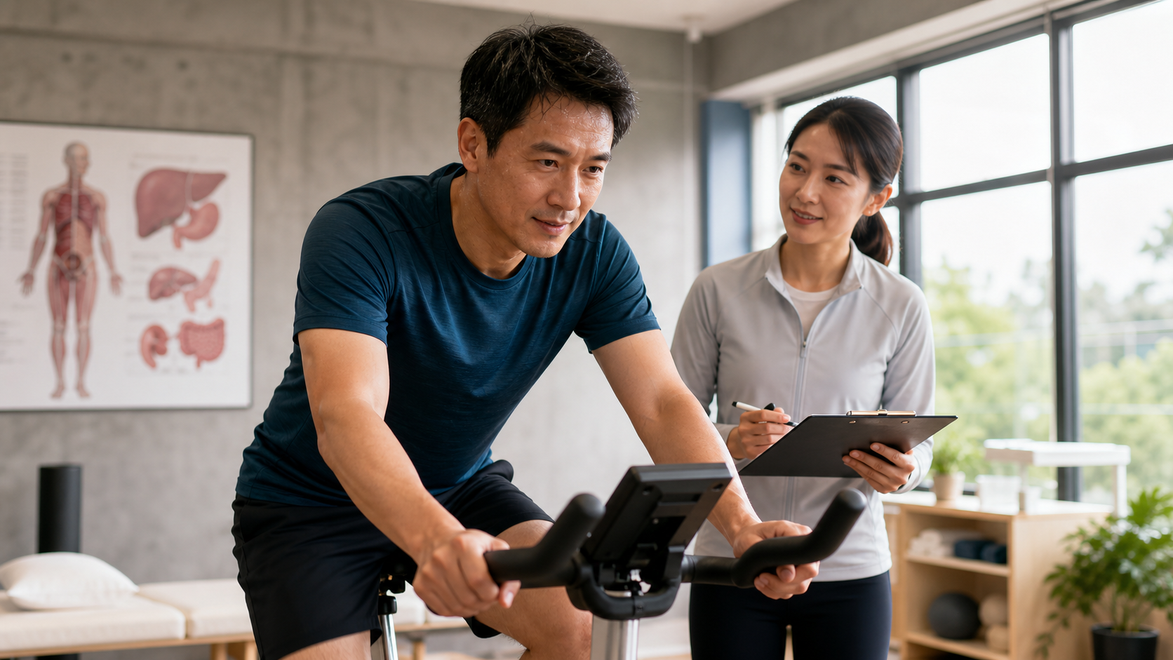 運動與肝臟健康：脂肪肝的運動療法完整指南