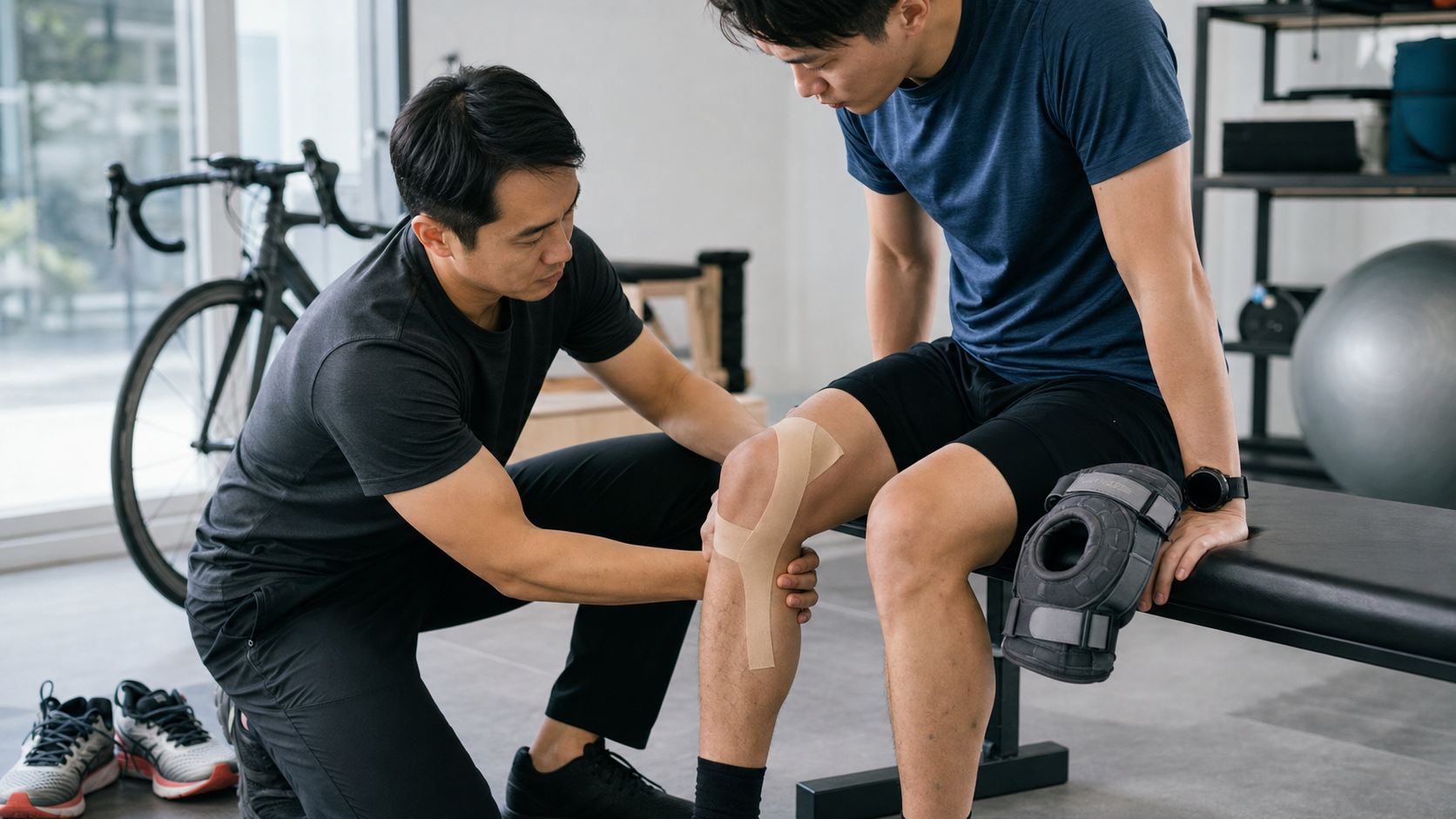 運動貼紮與護具的正確使用:用途、證據與依賴風險的教練實戰指南