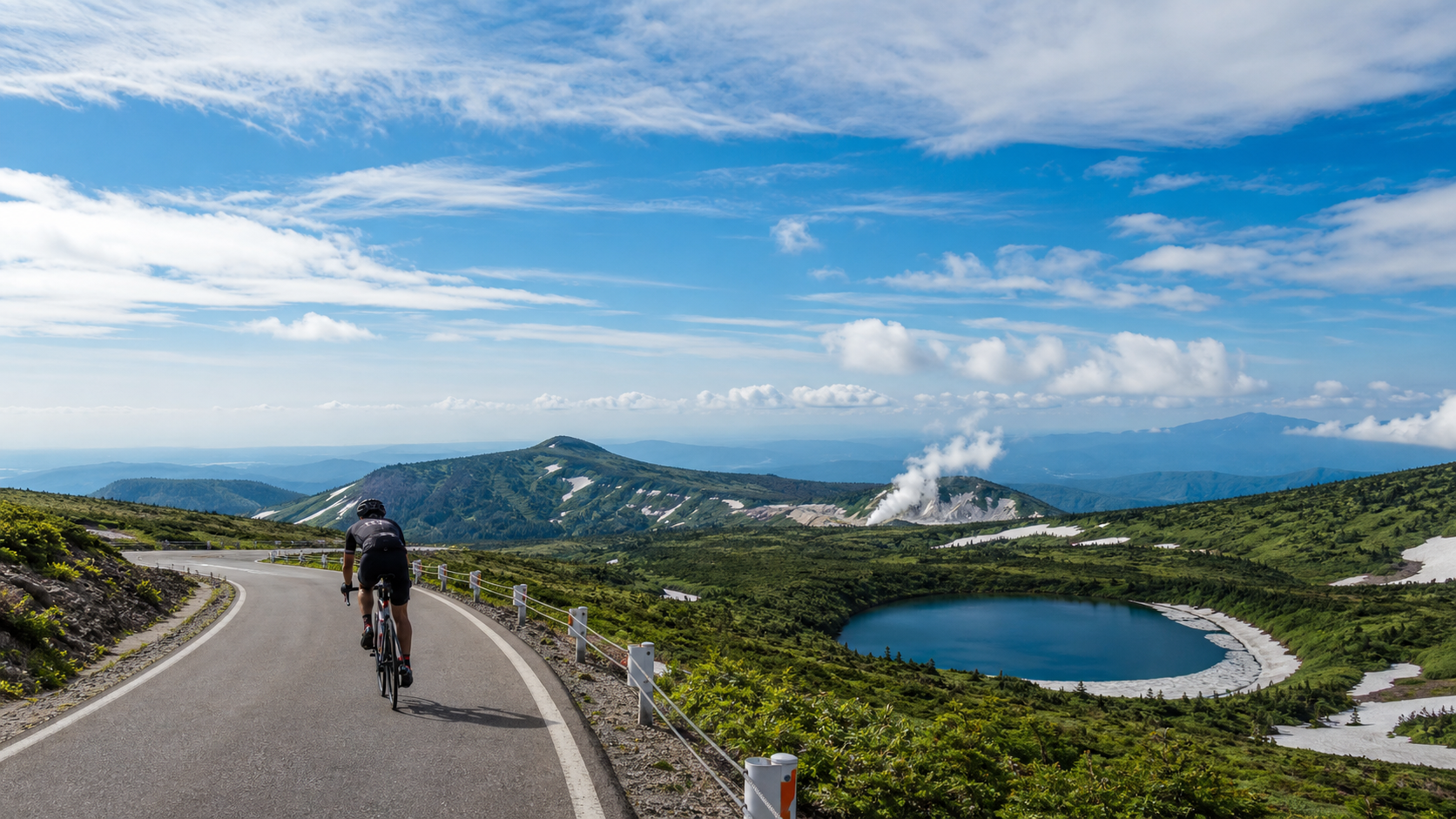 騎向天空的盾狀火山:八幡平アスピーテライン的地大天回廊、龍之眼與溫泉樹海之旅