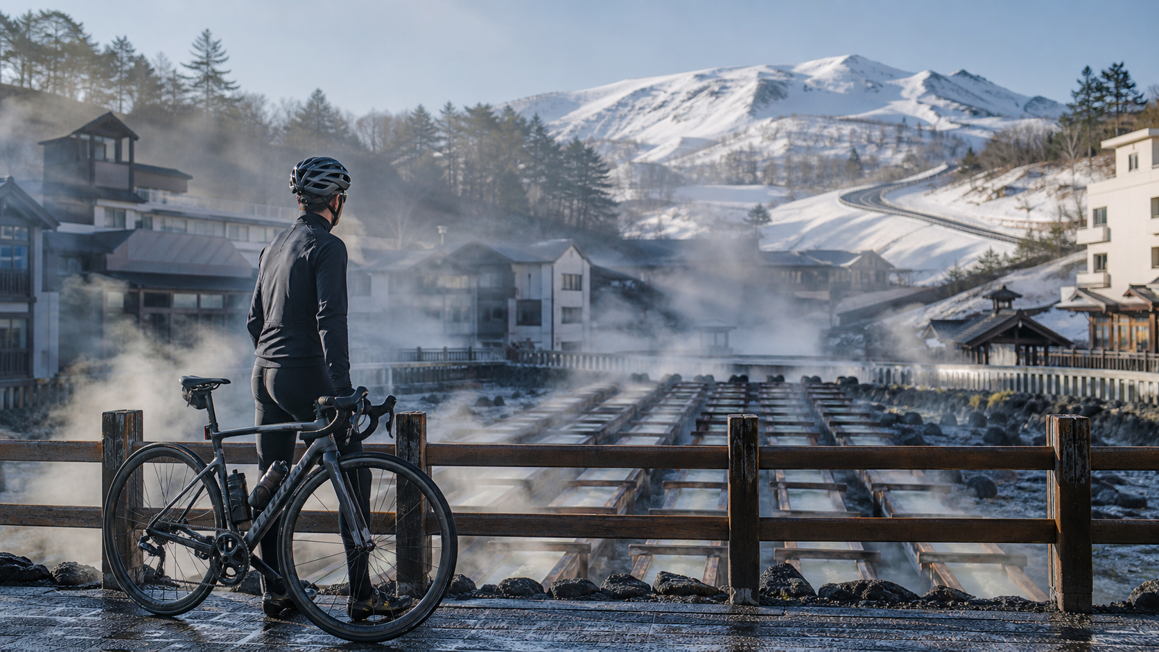 騎向天下三名泉之上:ツール・ド・草津白根山,一場從湯畑熱氣爬到雪之高原的溫泉之旅