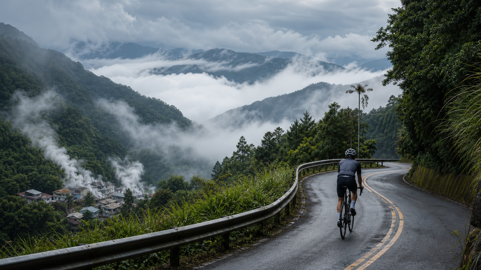 在雲霧升起的地方騎車:廬山溫泉到台14線的雲海、神泉與霧社記憶