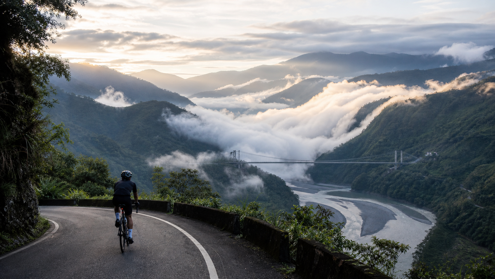 武界：雲的故鄉與思源吊橋，一趟向山謙卑的騎乘