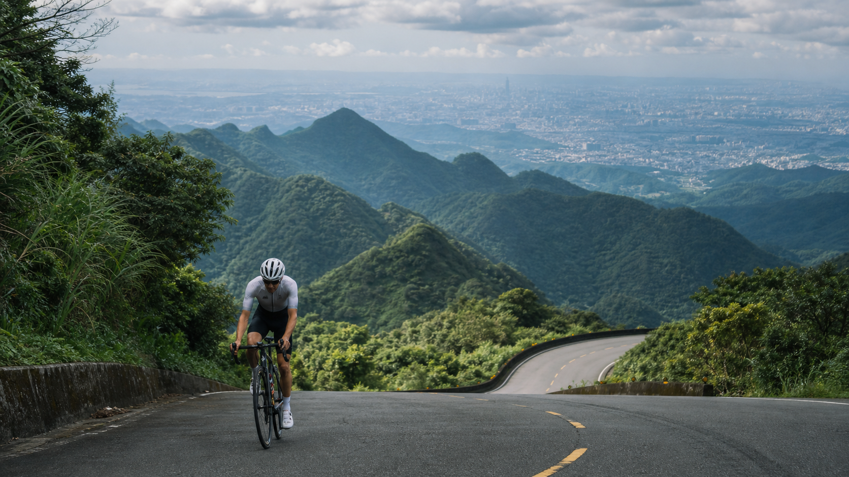 五座山峰，一場獨白：騎進汐止五指山的那個下午