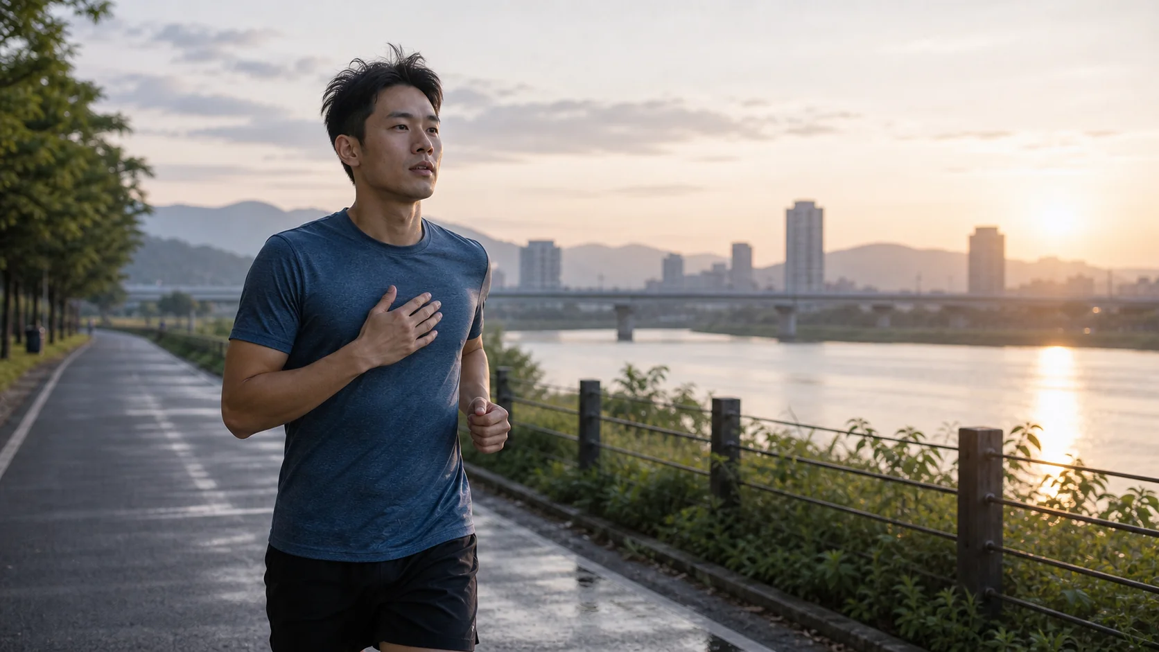 跑步呼吸技巧與節奏呼吸主視覺