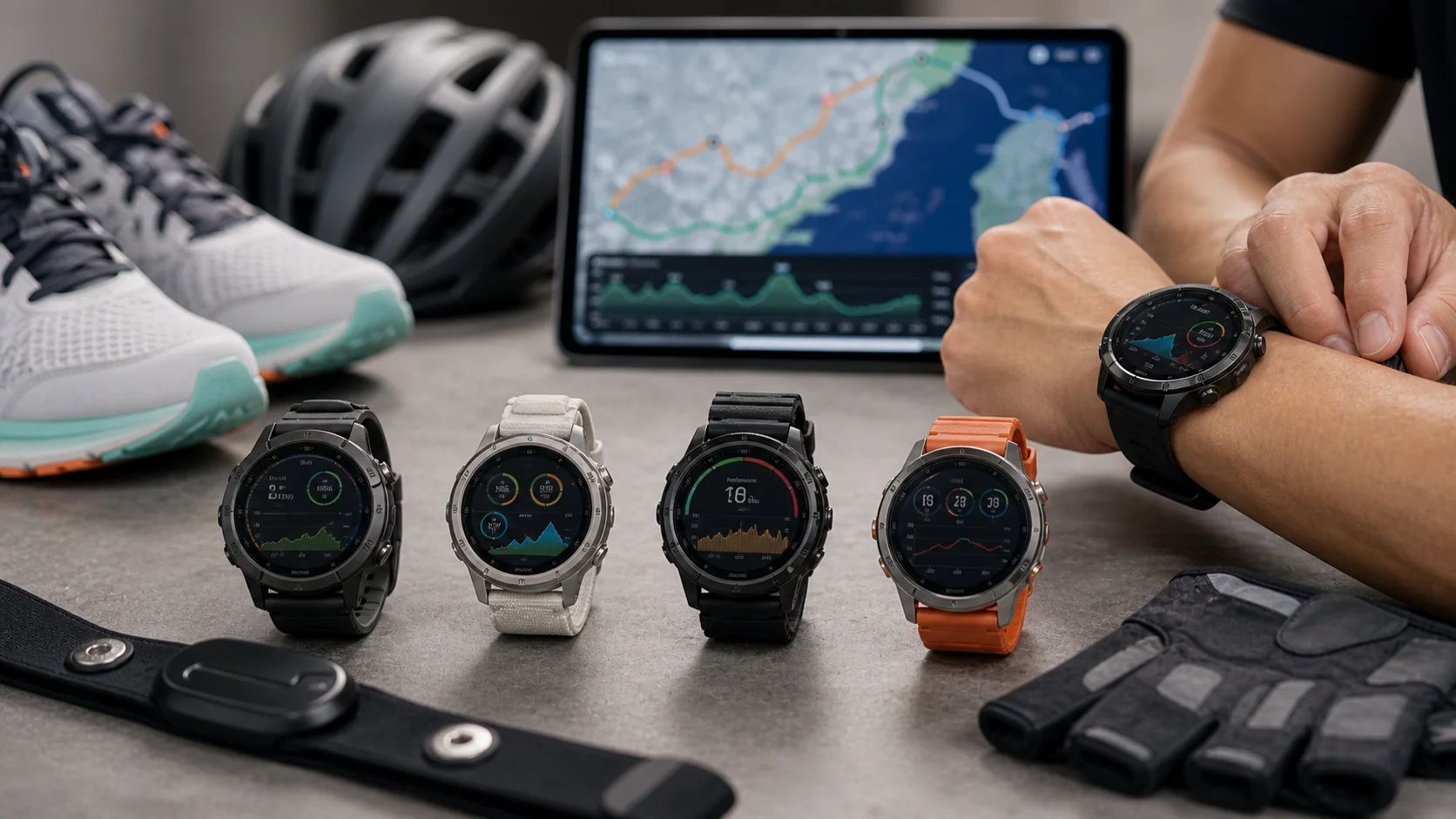 GPS 運動手錶比較主視覺