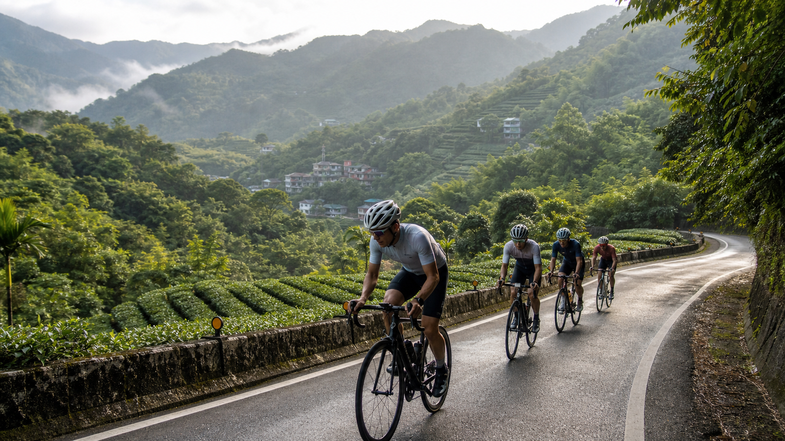 石碇、坪林茶鄉騎行:北台灣茶文化的山路體驗