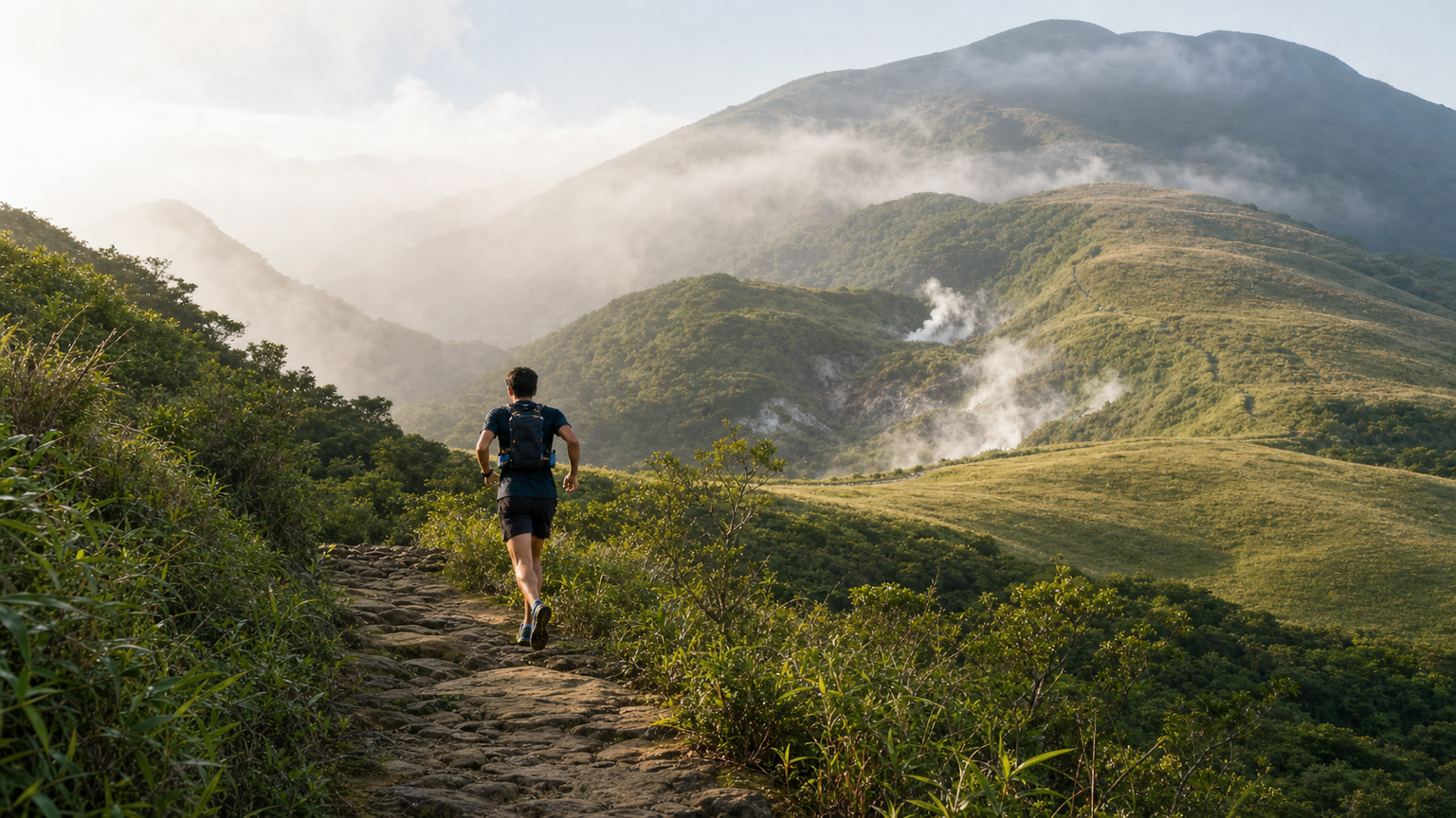 陽明山越野跑:從北投到擎天崗的山林體驗