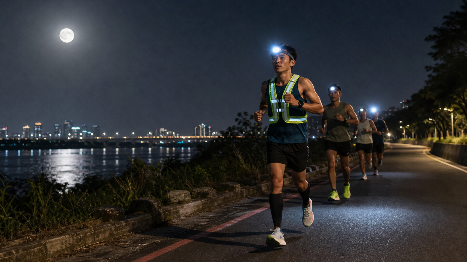 月圓馬拉松:夜間賽事的特殊備賽建議