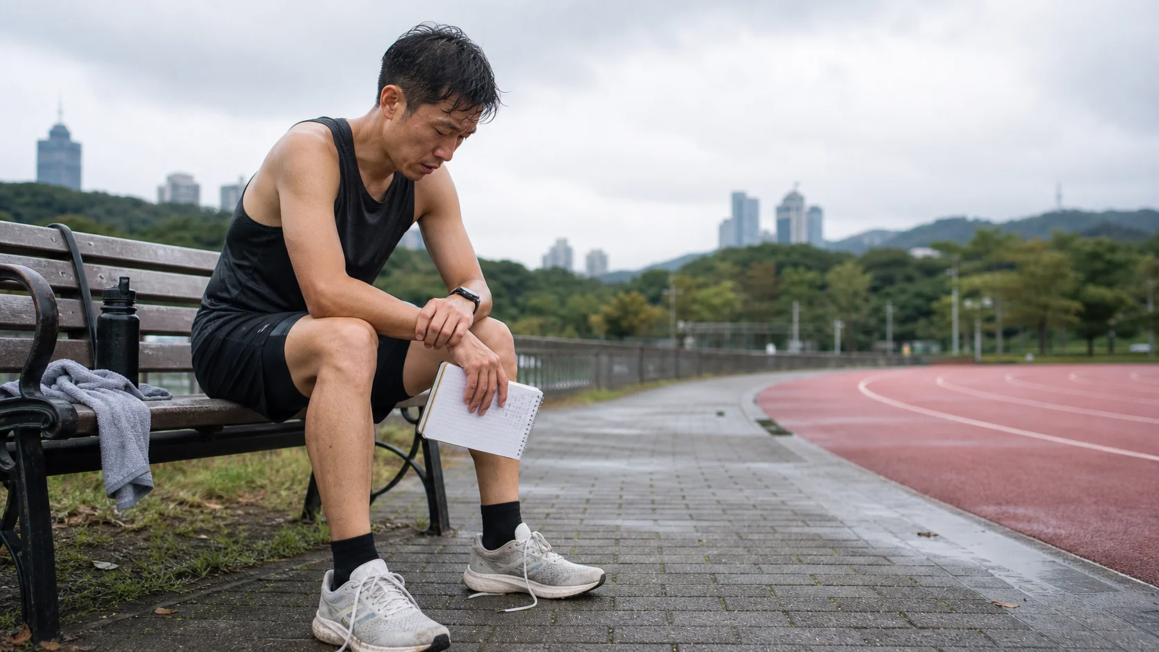 跑步過度訓練警示訊號主視覺