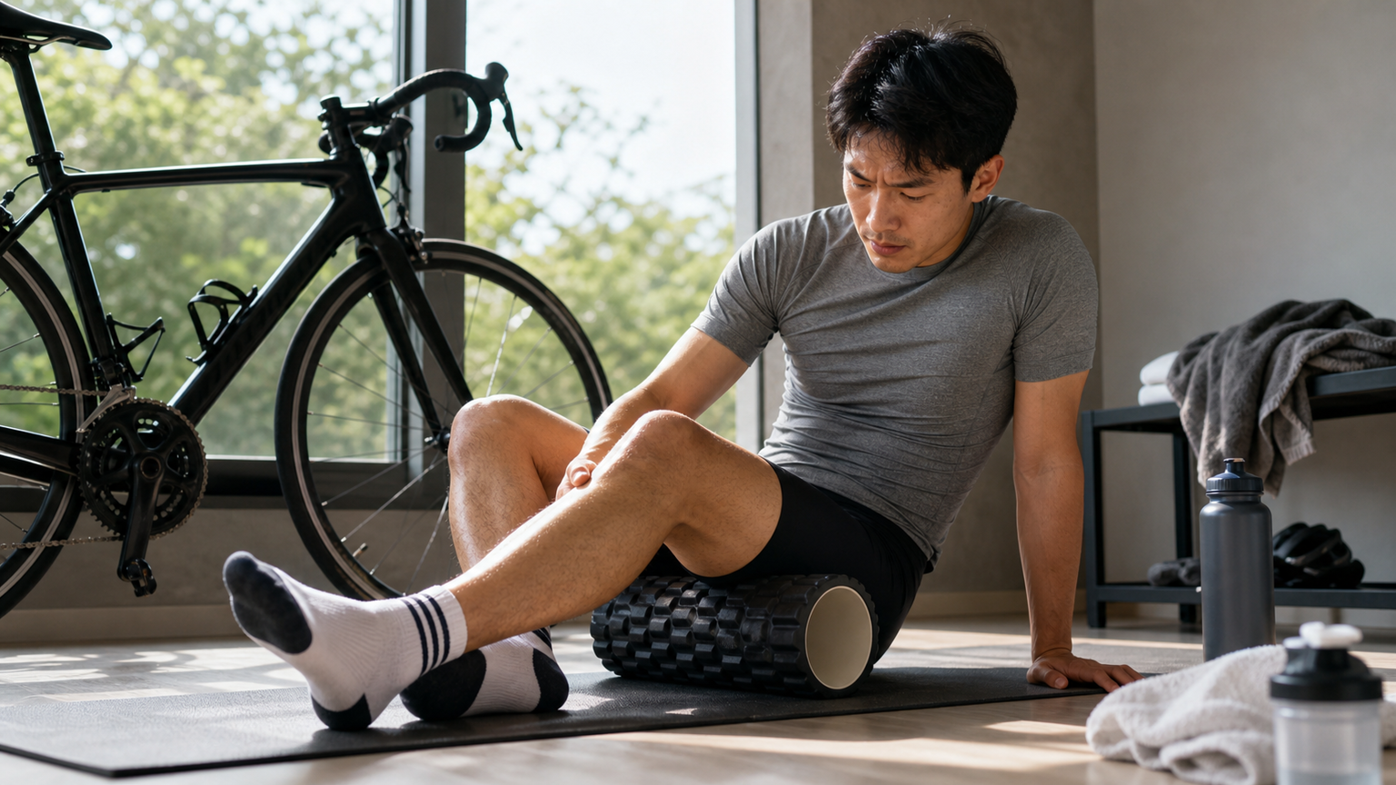 騎車後的肌肉痠痛時序:DOMS 從第 24 小時到第 96 小時的修復生理