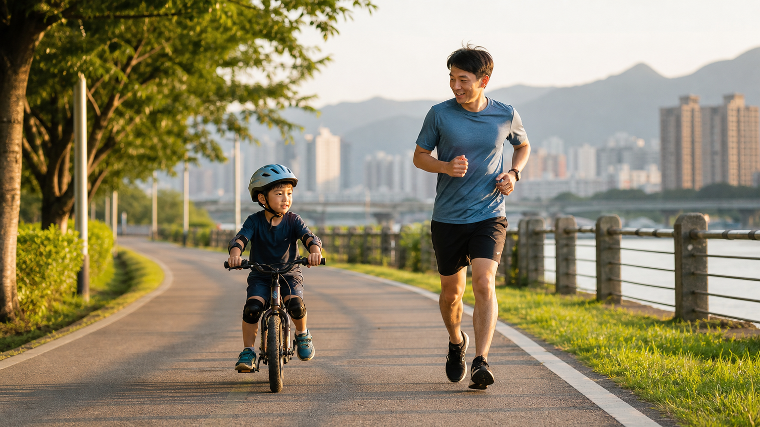 把孩子和運動一起帶大:親子共同訓練的設計與界線
