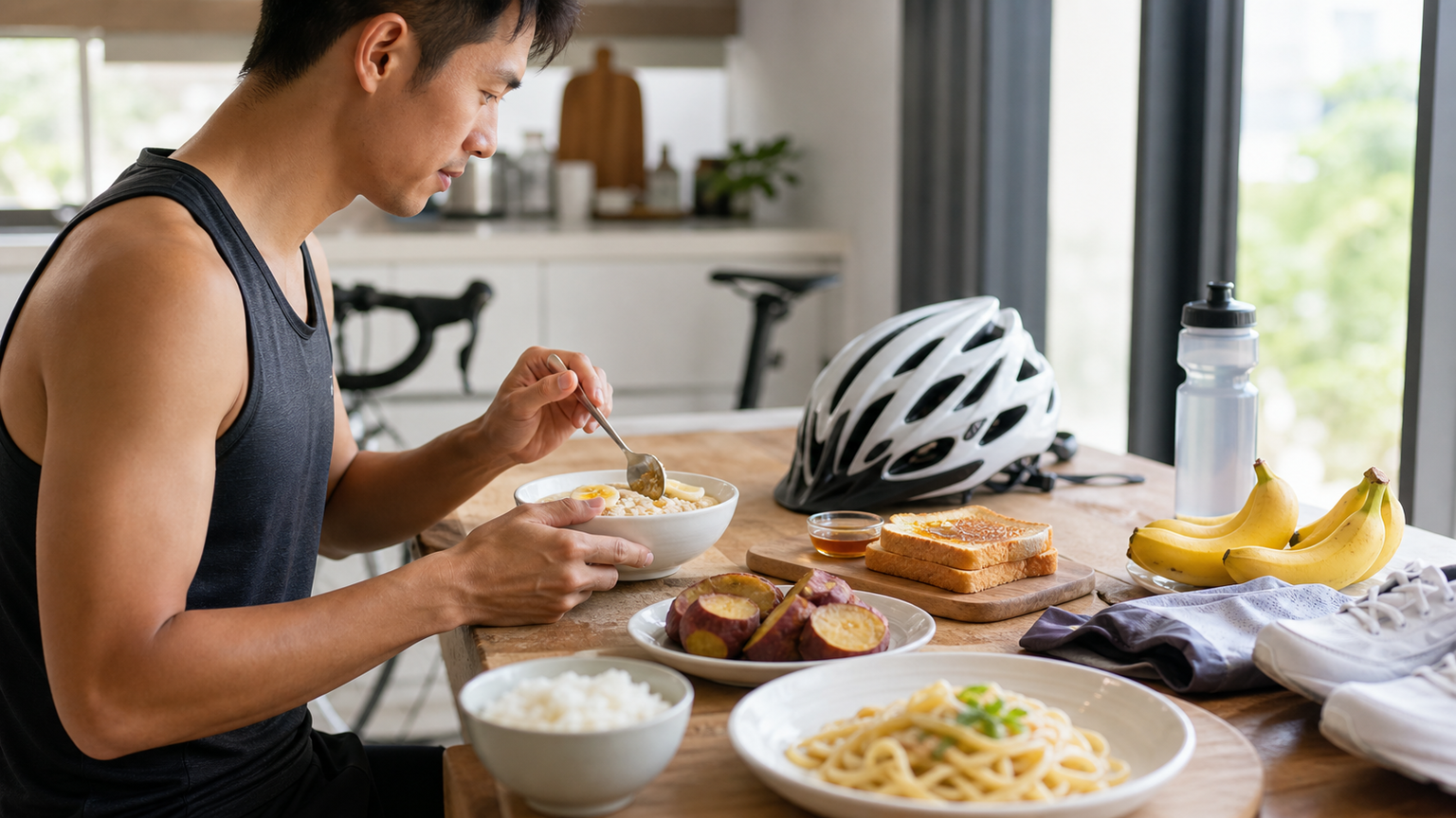 比賽前三天 Carb-Loading:完整計畫與實際範本