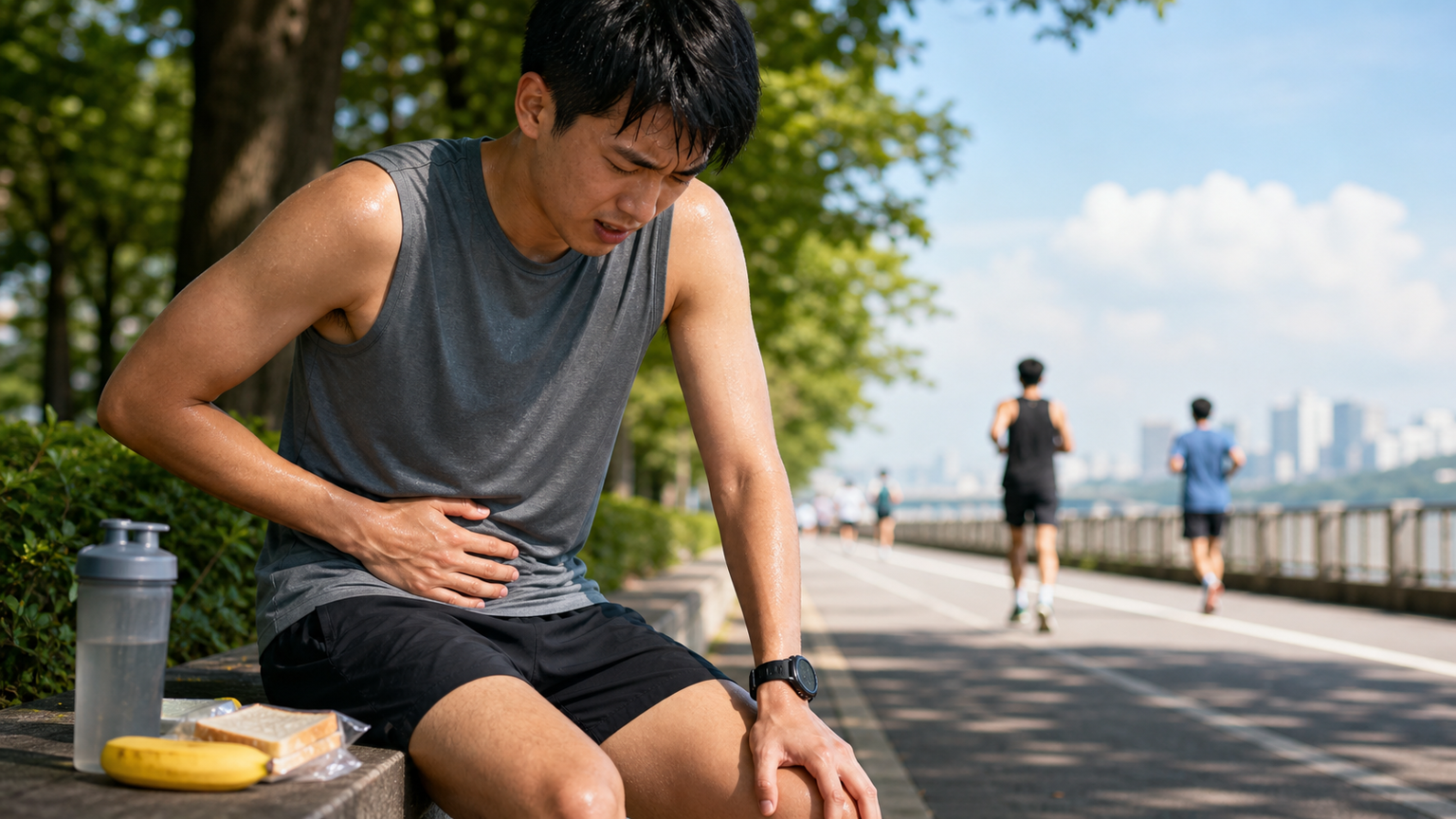 跑步中腸胃不適(GI Distress):原因與預防全解析