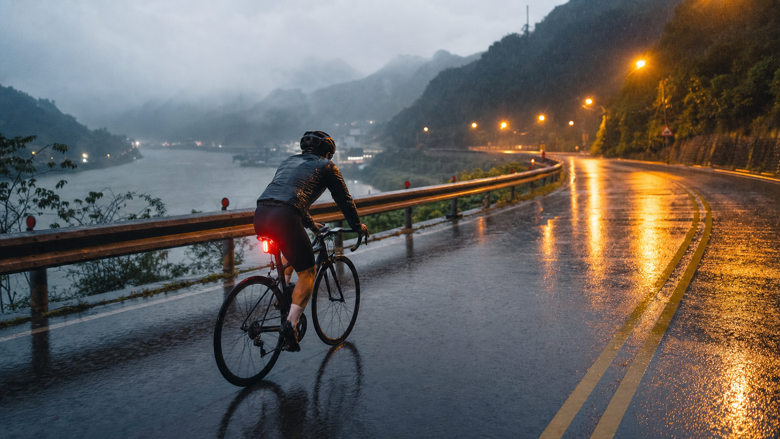 雨天騎車：一半是危險，一半是只有你知道的秘密美麗