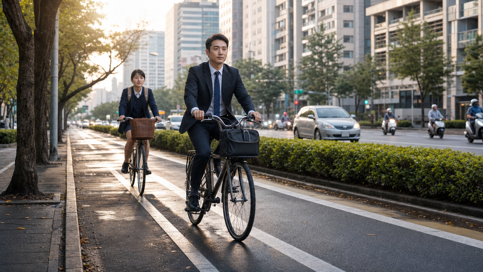 自行車通勤：改變城市節奏的生活革命