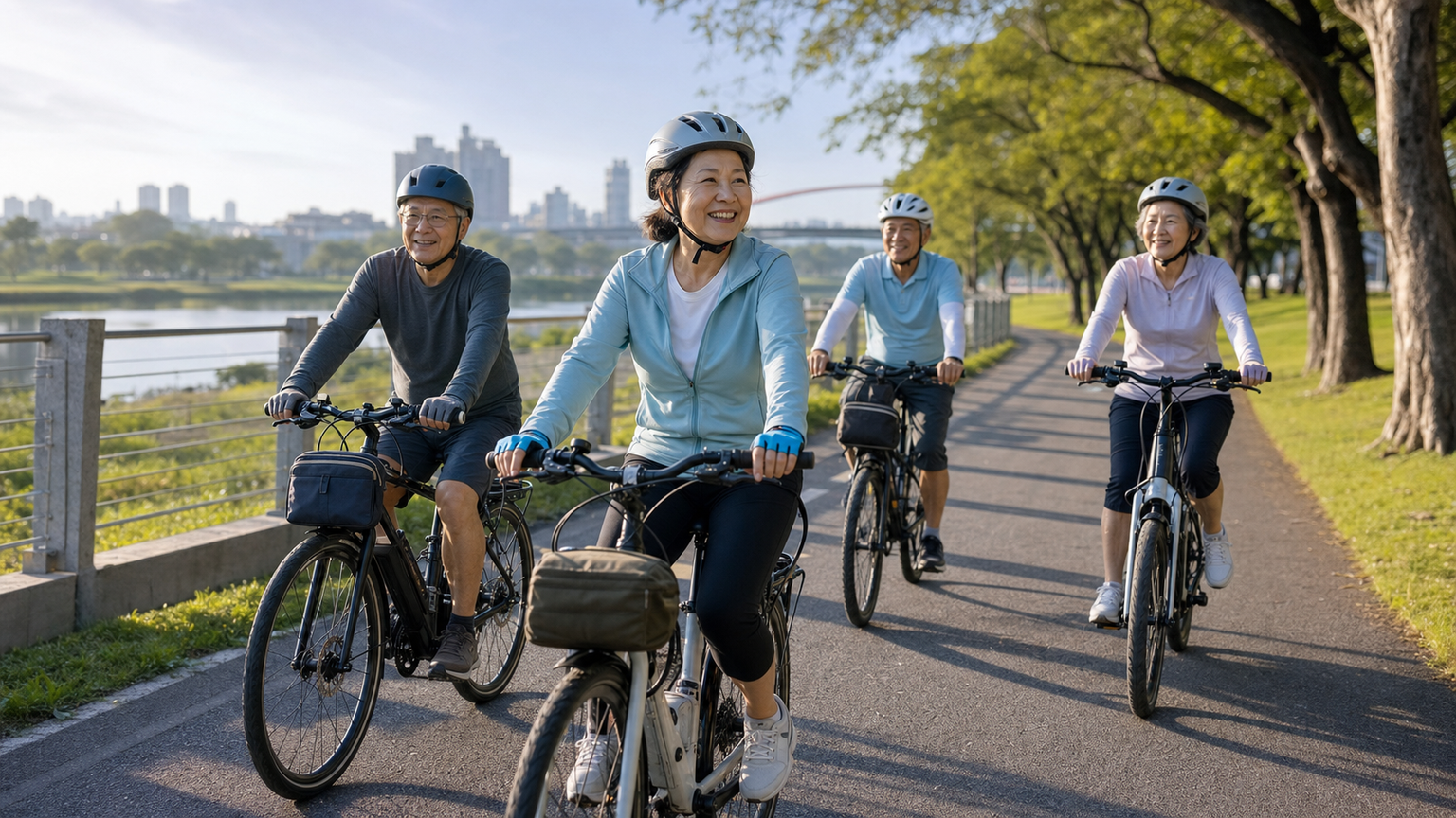 銀髮族自行車:60 歲之後的健康騎乘指南