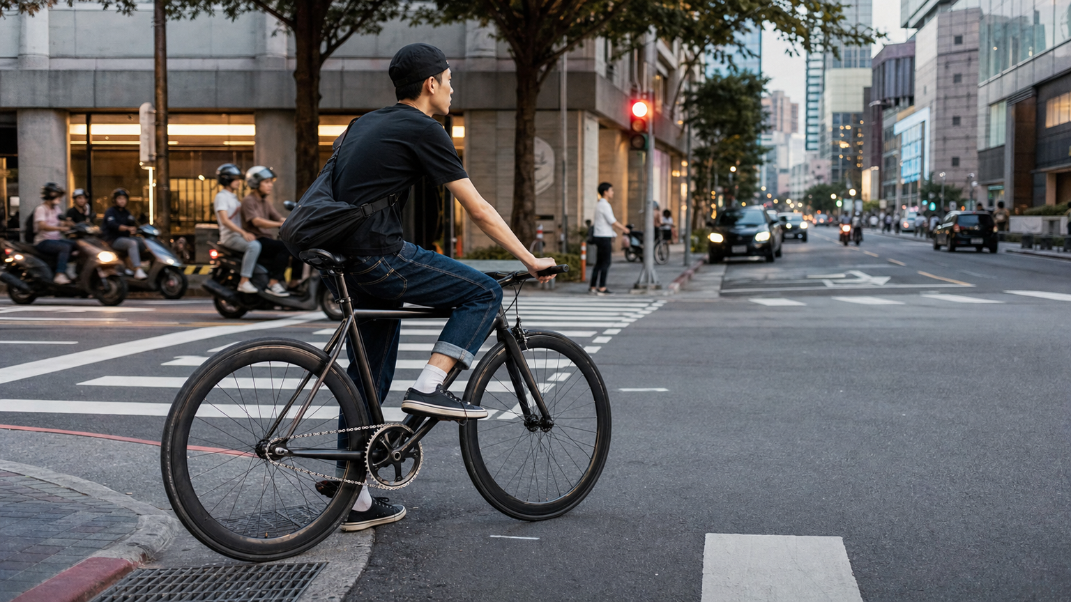 固定齒輪車(Fixed Gear)城市文化:速度與美學的極致