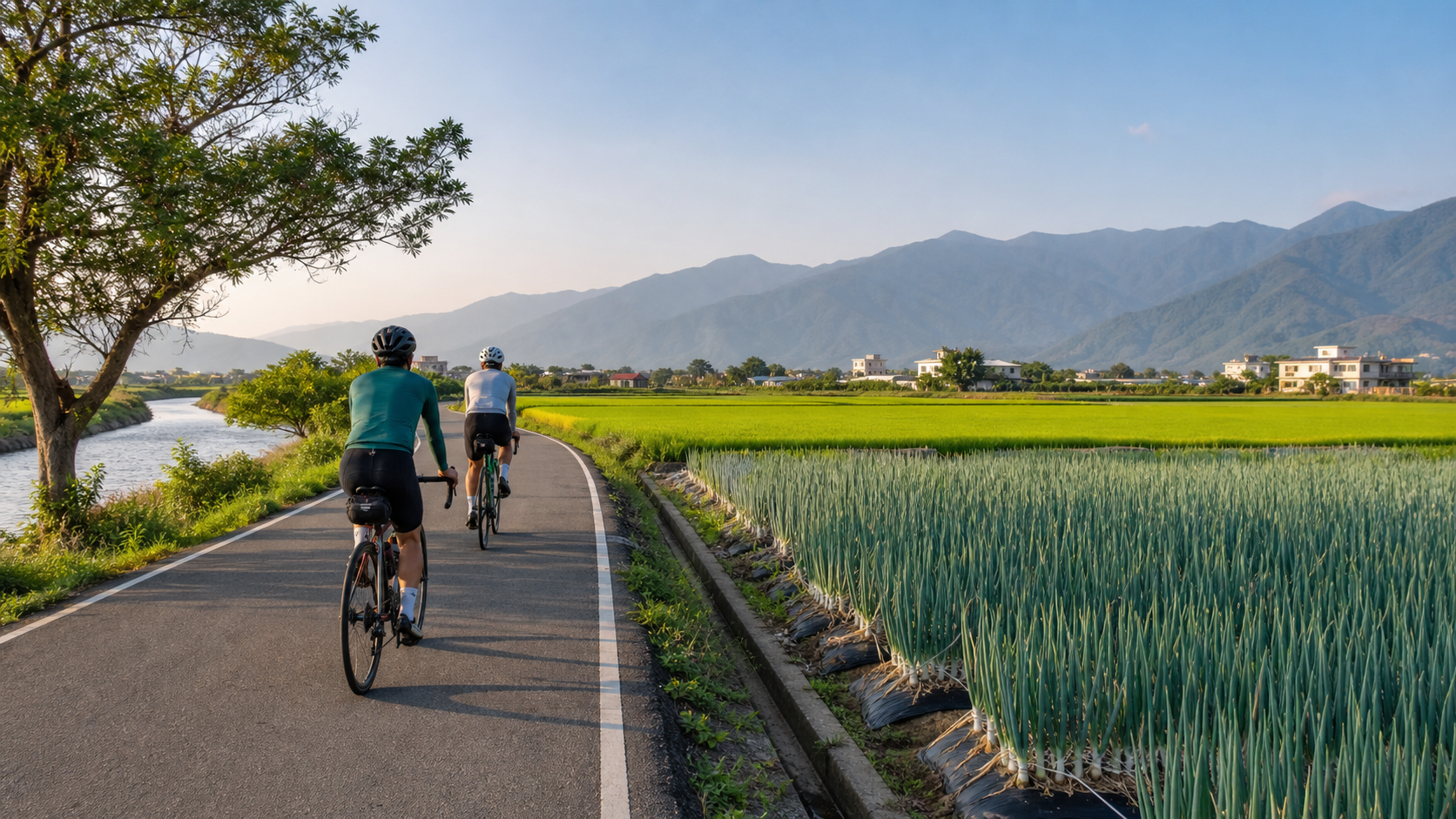 宜蘭平原單車:羅東、三星、冬山河的悠閒路線