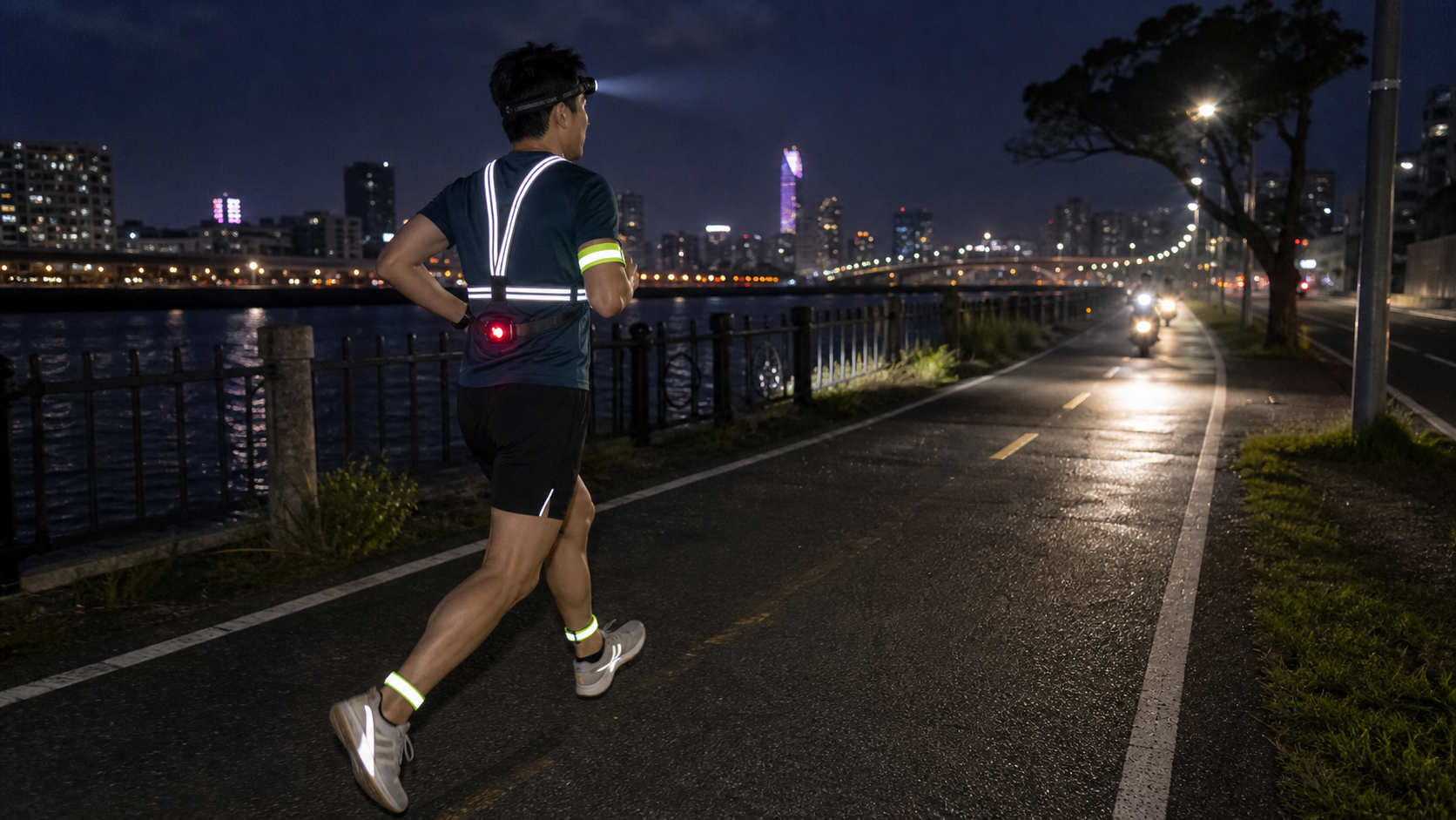 夜跑安全裝備完全指南:台灣夜跑族必備的反光裝備清單