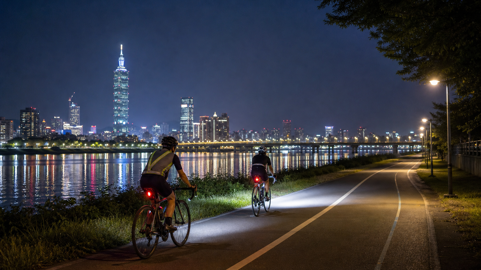 夜騎文化:台北深夜騎行路線與安全注意事項