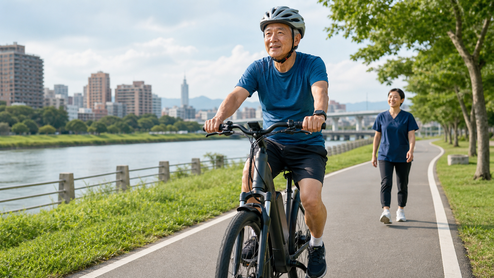 電動輔助自行車(E-bike)的健康效益:老年人與復健應用