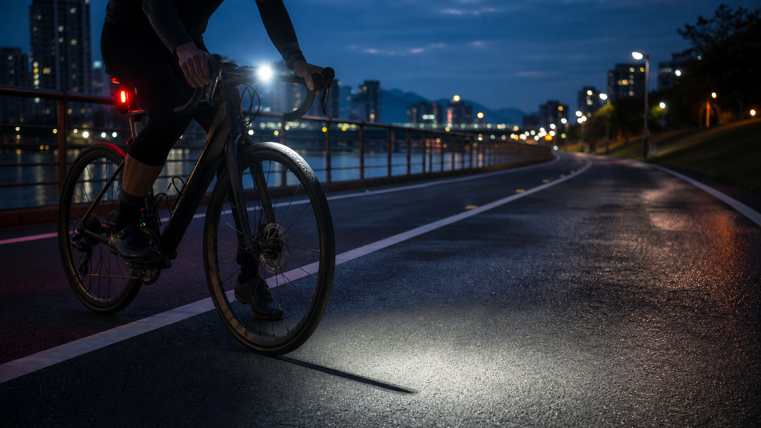 自行車燈具科技:流明、光束角與台灣夜騎法規