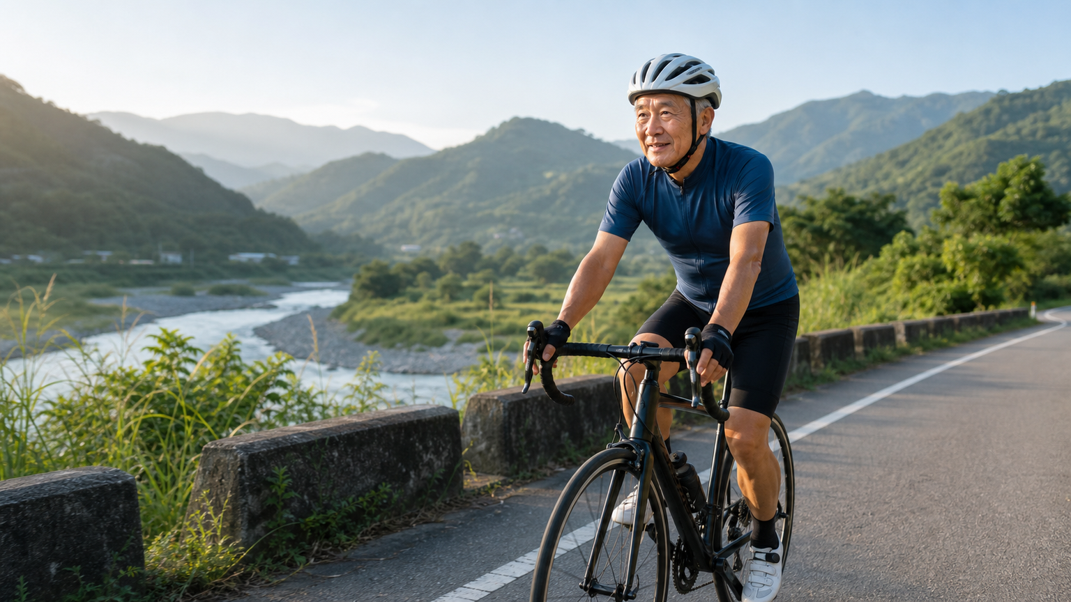 高齡自行車騎士的健康守則:50歲後的安全訓練完全指南