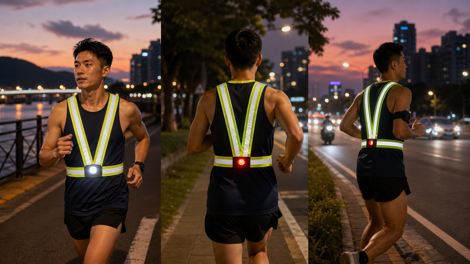 路跑反光背心與安全燈:台灣夜跑的完整安全裝備指南