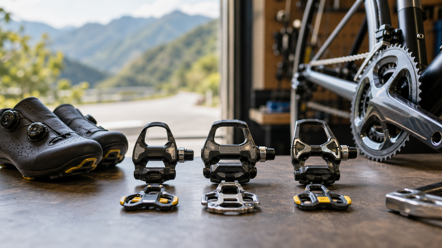 公路車踏板系統:Look、Shimano SPD-SL、Time 的差異