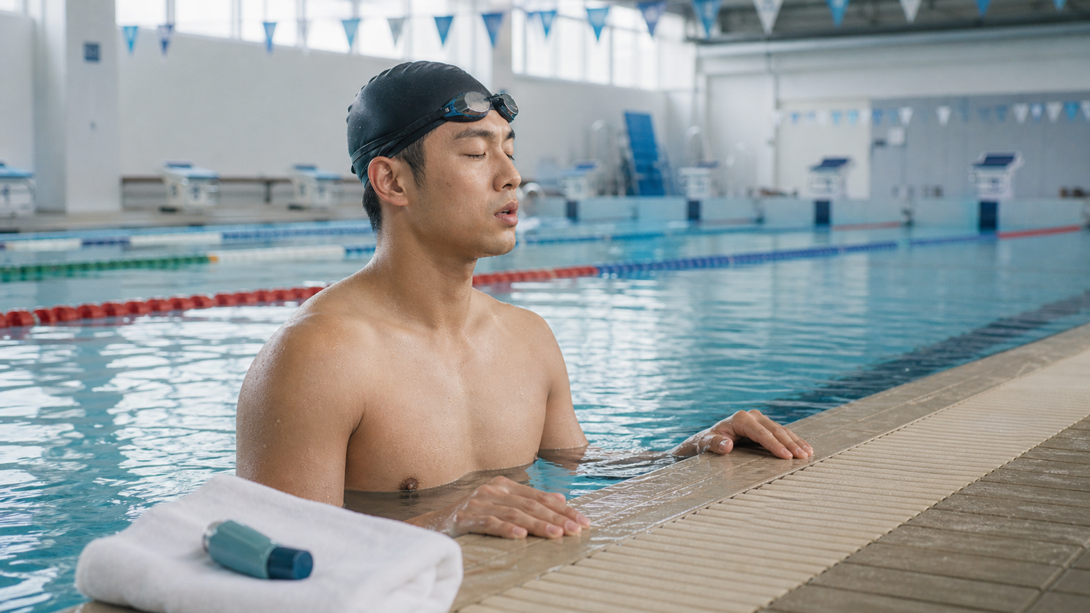 游泳與呼吸道健康:氣喘患者的水中運動特殊考量
