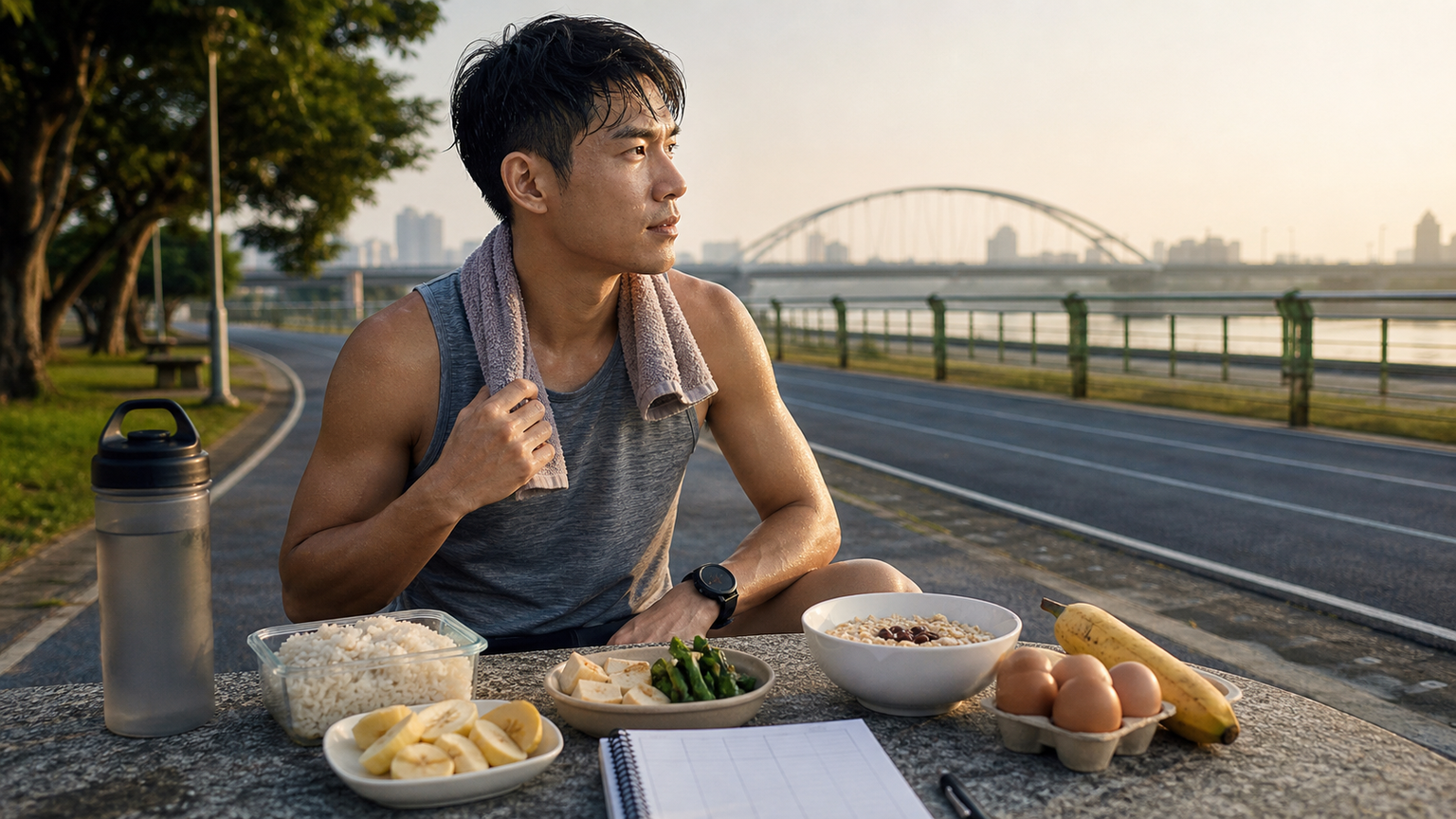 馬拉松備賽期的飲食計畫:訓練量與熱量攝取的動態調整