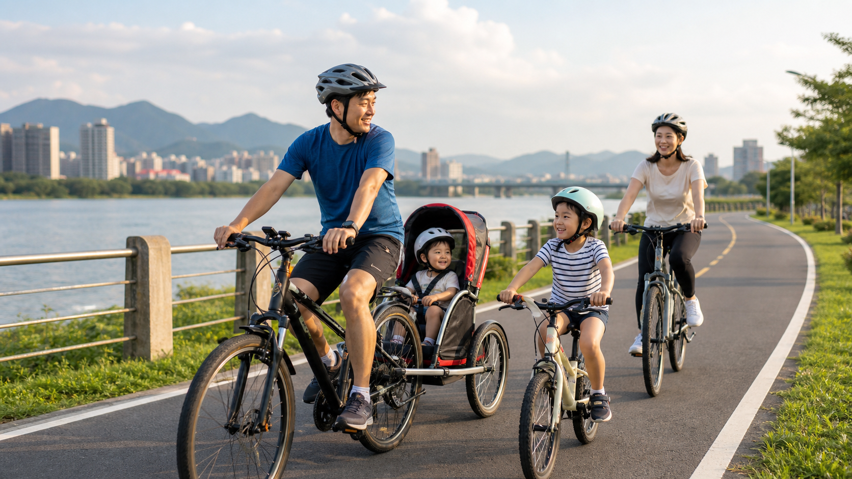 自行車愛好者的家庭生活:親子騎行的規劃與安全