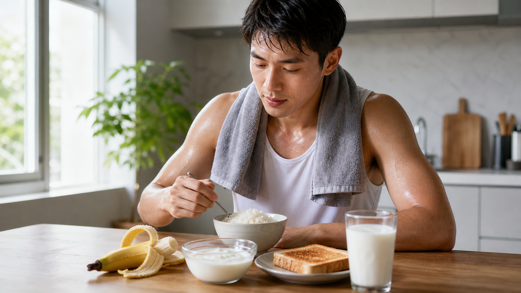 跑步後的營養恢復視窗:碳水化合物與蛋白質的黃金比例