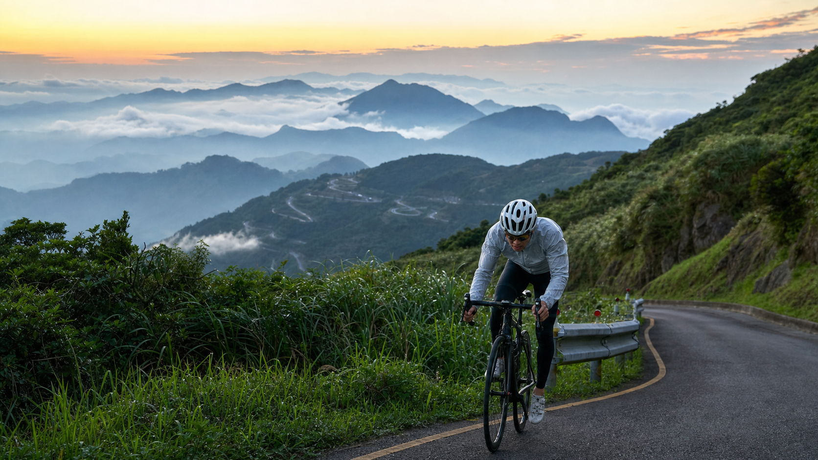 台灣經典爬坡路線比較:武嶺、太平山、觀音山、陽明山