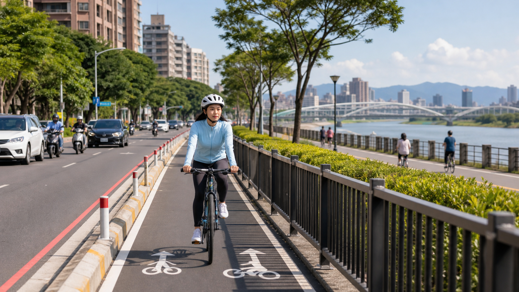 台灣自行車道規範:專用道、一般道路的規定差異
