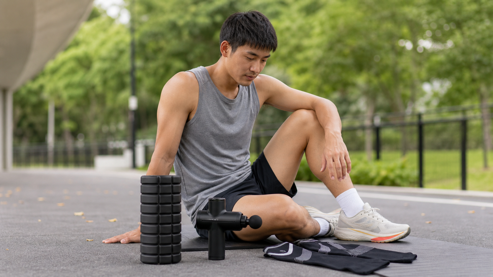 路跑的恢復工具比較:泡棉滾筒、按摩槍、壓力襪的使用時機