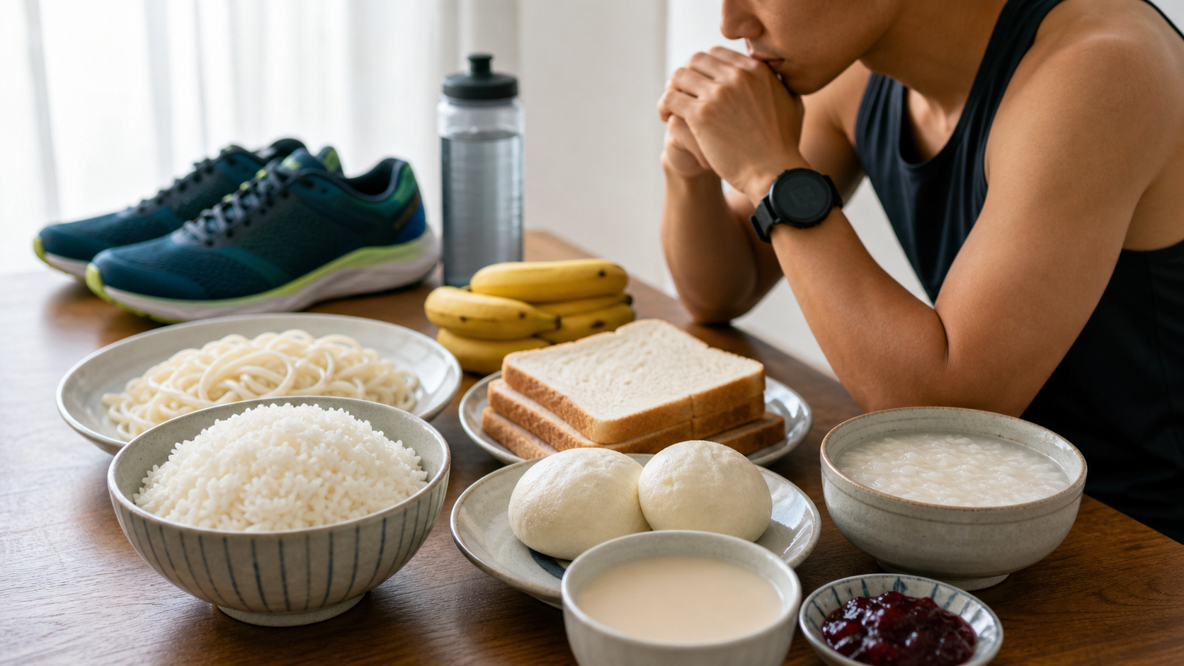 馬拉松賽前3天碳水裝載:食物選擇與份量計算完全指南