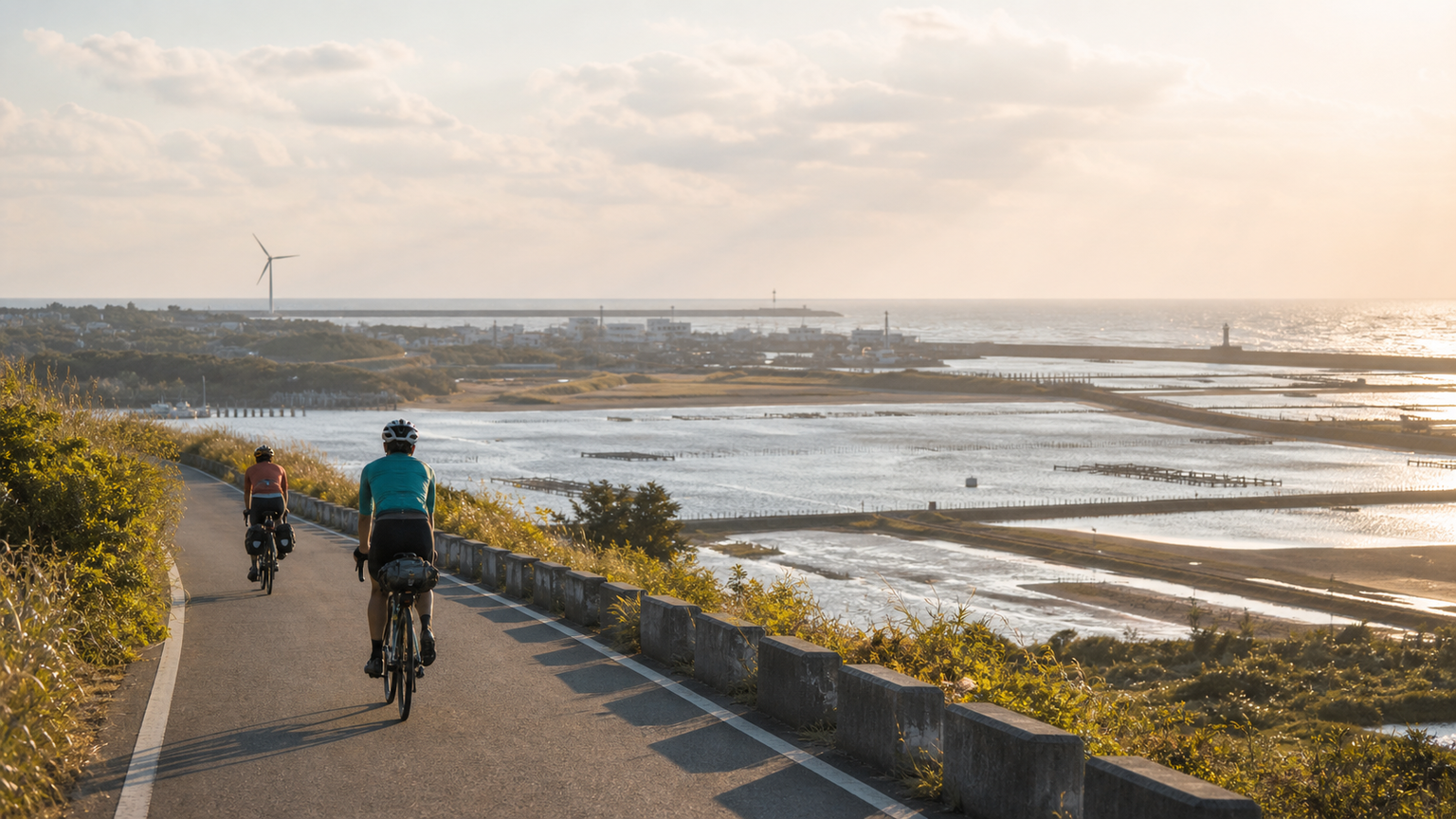 台灣西海岸自行車旅:新竹到台南的海線慢騎