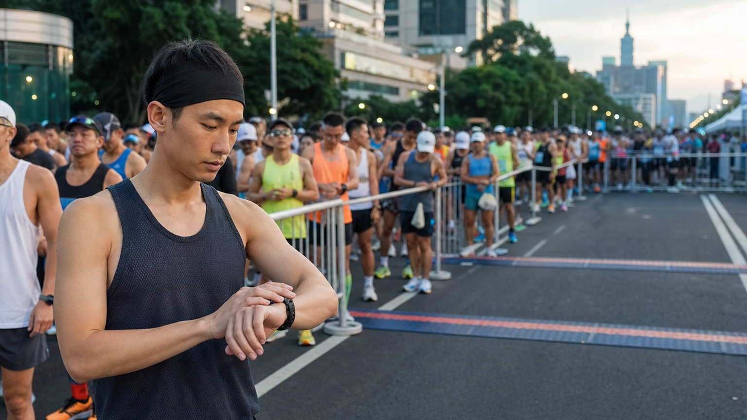 渣打台北馬拉松的分區出發策略:如何選對起跑區