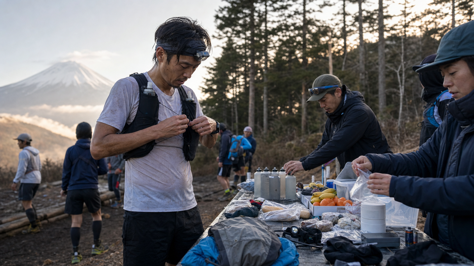 超馬賽事補給站策略:UTMF 等百英里賽的物資管理
