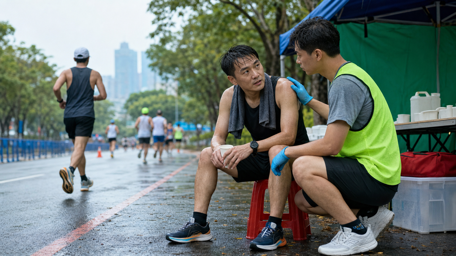 路跑的 DNS 與 DNF 決策:何時應該放棄比賽