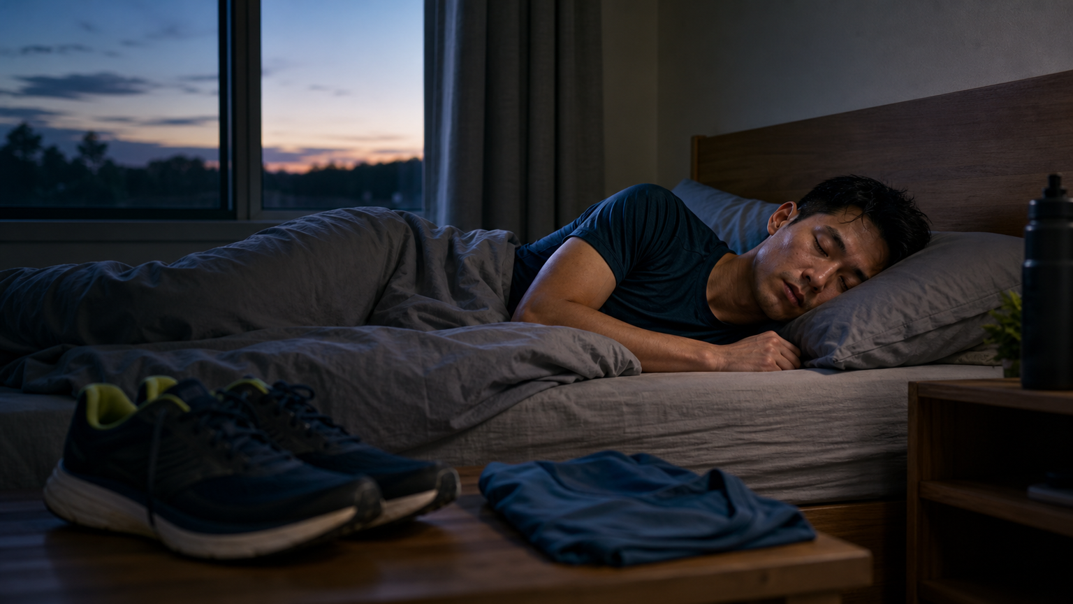 路跑的睡眠科學:深睡眠如何加速肌肉合成與運動記憶鞏固