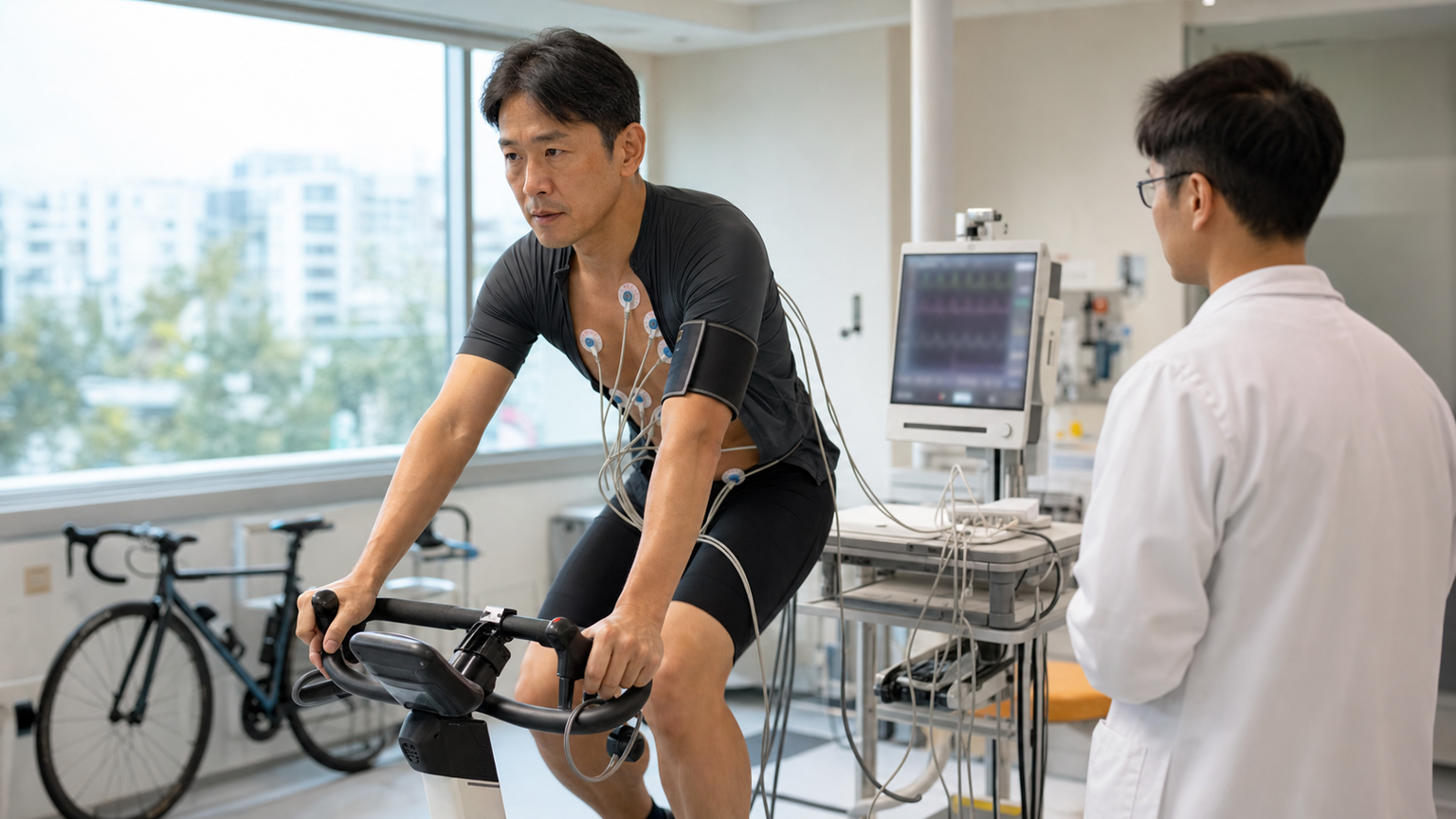 自行車騎乘的心臟安全：何時需要做運動心電圖檢查