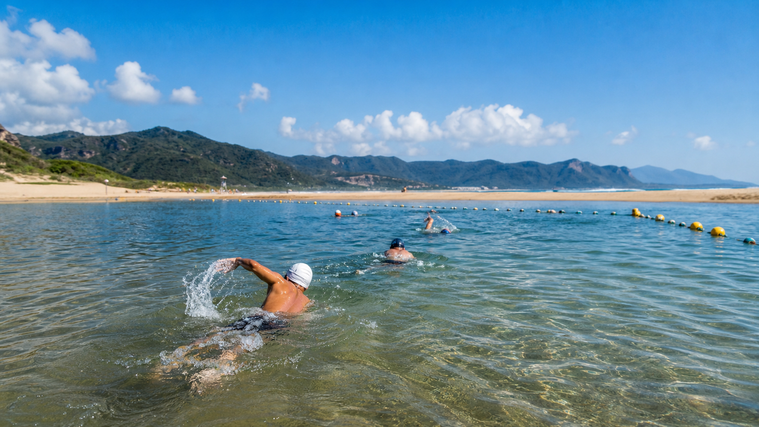 福隆海水浴場游泳：北台灣最佳沙灘游泳場的季節指南